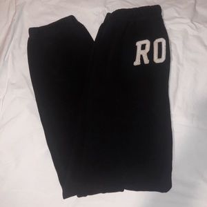 Black Roots Sweatpants